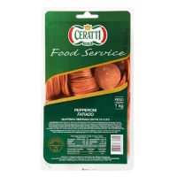 LINGUICA SABOR PEPPERONI FATIADO PACOTE 1KG CERATTI (UN)