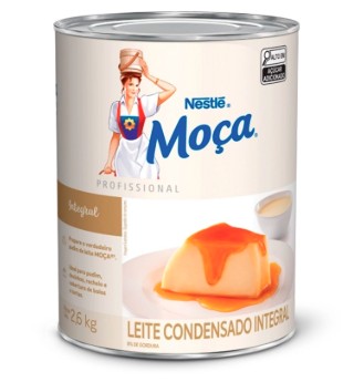 LEITE MOCA CONDENSADO NESTLE PROFISSIONAL 2.6KG (UN)