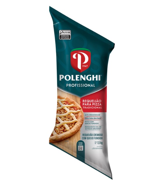 REQUEIJAO CREMOSO POLENGHI BISNAGA 1.5KG (UN)