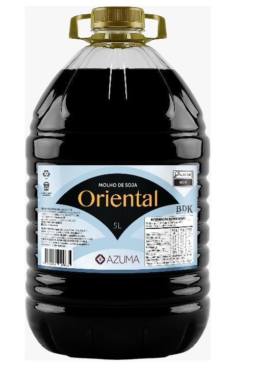 MOLHO DE SOJA ORIENTAL LIGHT 5 LITROS (UN)