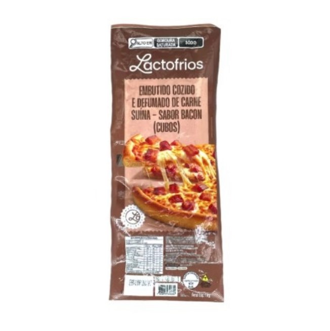 EMBUTIDO COZ E DEFUM CARNE SUINA SABOR BACON FAT LACTOF 1KG (UN)