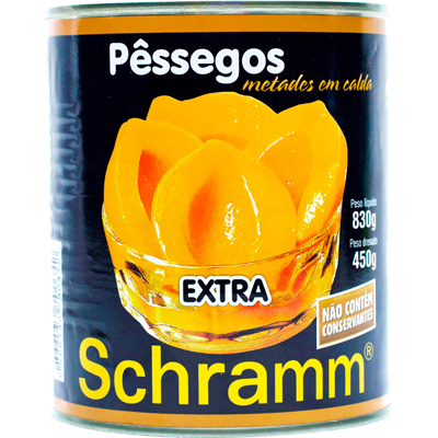 PESSEGO CALDA SCHRAMM 450G (UN)