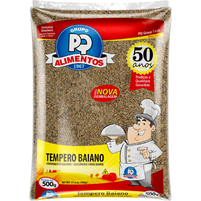 TEMPERO PQ BAIANO PCTE 500G (PC)