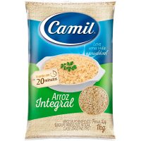 ARROZ PARBOILIZADO INTEGRAL 10X1KG CAMIL (FD)