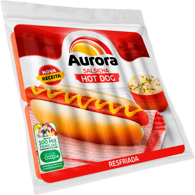 SALSICHA HOT DOG AURORA PCT 3KG (KG)