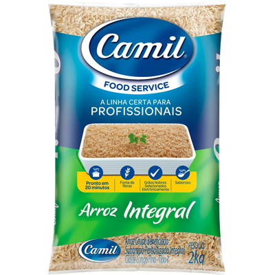 ARROZ CAMIL INTEGRAL FD 10KG (FD)