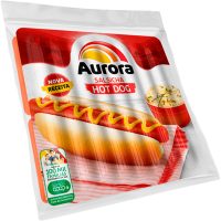 SALSICHA AURORA  HOT DOG SUINO PACOTE 3KG RESFRIADO  (KG)