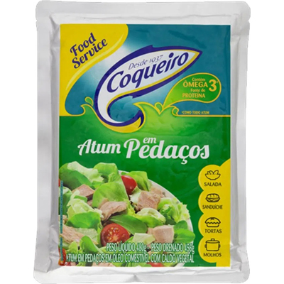 ATUM COQUEIRO PEDACOS BAG 480G  (UN)