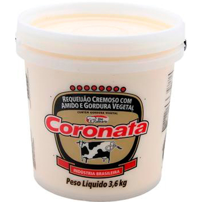 MISTURA REQ GORDURA VEGETAL AMIDO CORONATA BD 3.6KG  (BD)
