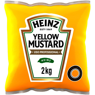 MOSTARDA HEINZ BAG 2KG  (UN)