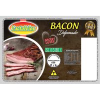BACON DEFUM FATIADO LACTOFRIOS 1KG  (UN)