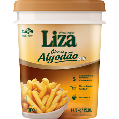 OLEO DE ALGODAO LIZA BD 14.5KG (UN)