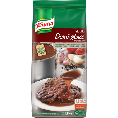 MOLHO ESCURO DEMI GLACE KNORR 1,1KG (UN)