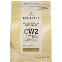 CHOCOLATE MOEDA BRANCO CALLEBAUT 2KG (UN)