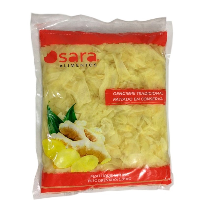 GENGIBRE OSARA FATIADO 1.01 KG  (UN)
