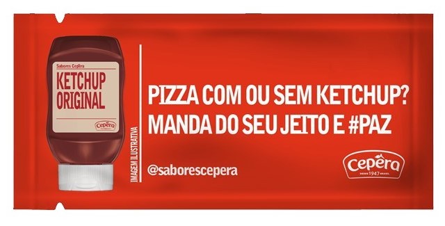 KETCHUP CEPERA SACHE 154X7GRAMAS  (CX)