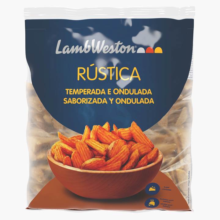 BATATA RUSTICA LAMB WESTON ONDULADA 2KG  (PC)