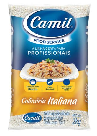 ARROZ CAMIL CULINARIA ITALIANA FARDO 5X2KG (FD)
