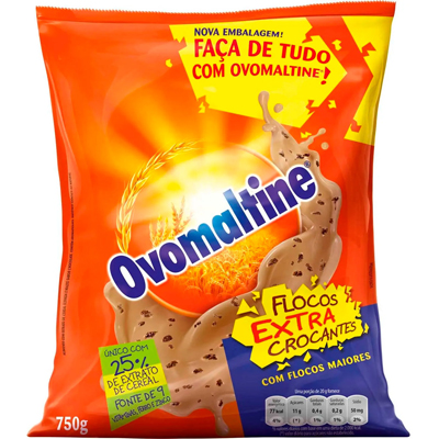 OVOMALTINE FLOCOS CROCANTES 10MM PCT 750G (UN)