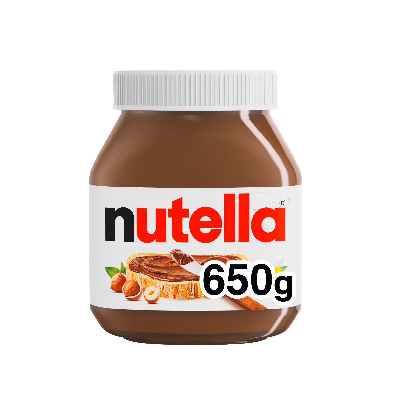 NUTELLA CREME DE AVELA COM CACAU 650G (UN)