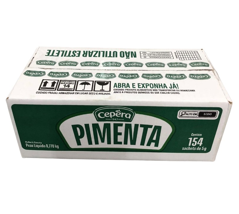 MOLHO PIMENTA VERMELHA SACHE 154X5G  (CX)