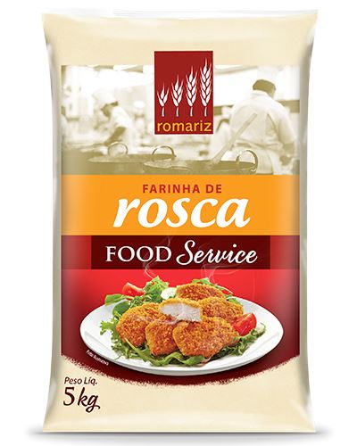 FARINHA DE ROSCA ROMARIZ PACOTE 5KG  (PC)
