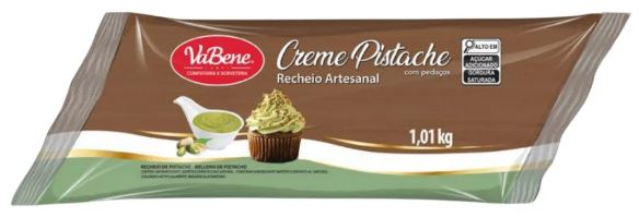 RECHEIO ARTESANAL CREME PISTACHE VABENE 1.01KG (UN)