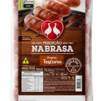 LINGUICA TOSCANA CONGELADA PERDIGAO NABRASA PCT 5KG (KG)