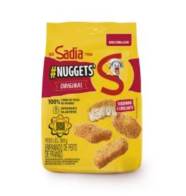 NUGGETS FRANGO SADIA TRADICIONAL CONGELADO PCT 300G (PC)