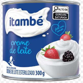 CREME DE LEITE ITAMBE LATA 300G (UN)