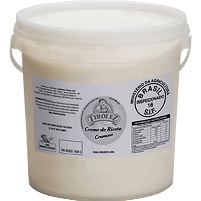 CREME RICOTA TIROLEZ BD 3.6KG (UN)