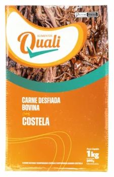 CARNE BOVINA COZIDA DESFIADA SABOR COSTELA 1KG (PC)