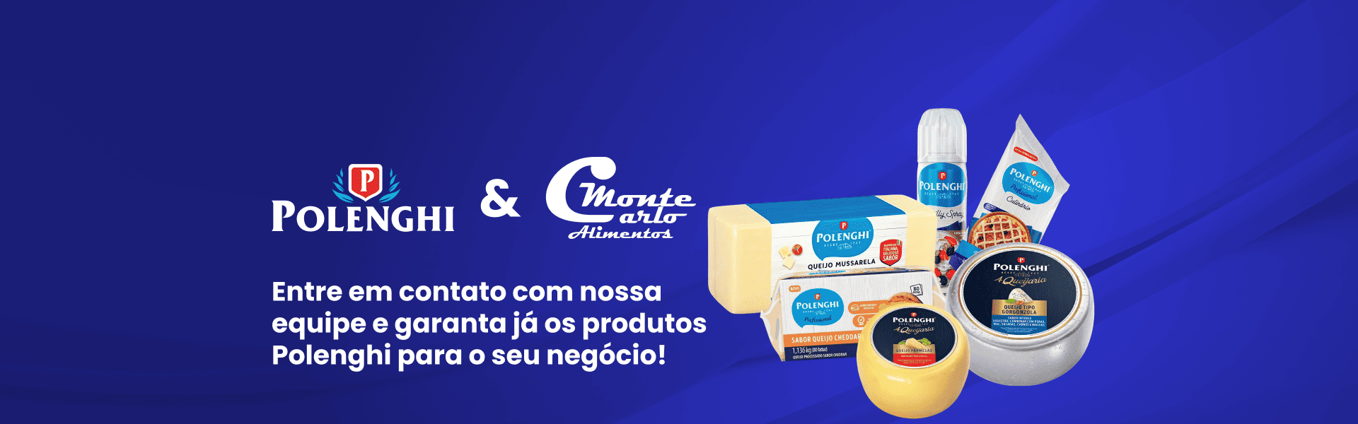 Entre em contato com a nossa equipe e garanta já os produtos Polenghi para o seu negócio!