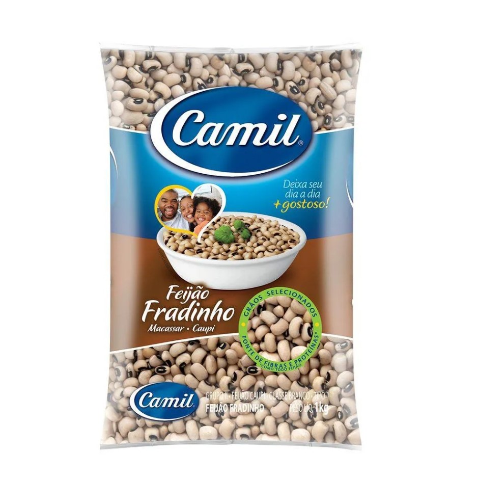 FEIJAO FRADINHO CAMIL 1KG (FD)