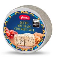QUEIJO MATURADO COM MOFO AZUL YEMA FORMA  (KG)