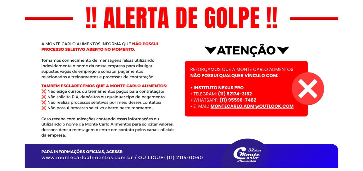 ALERTA GOLPE
