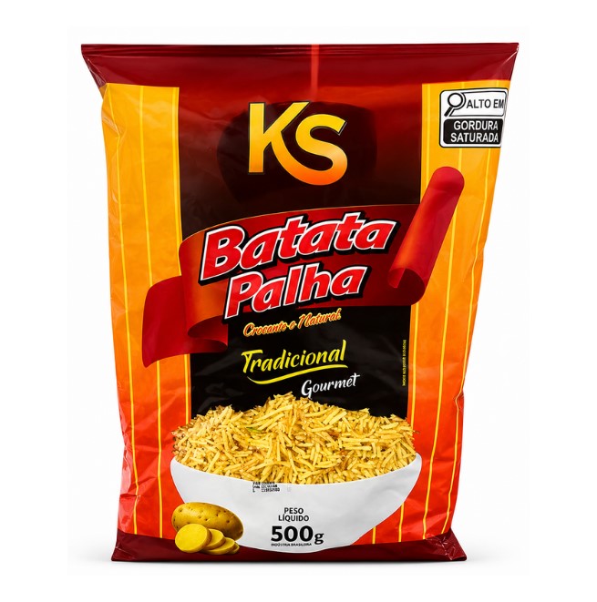 BATATA PALHA KS TRADICIONAL 20X500G (PC)