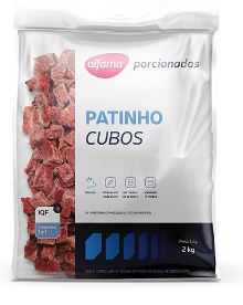 PATINHO CUBOS IN NATURA 20X20MM ALFAMA 2KG (UN)