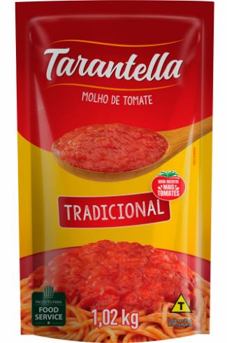 MOLHO DE TOMATE TARANTELLA TRADICIONAL 1.02KG (UN)