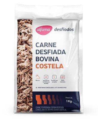 CARNE DESFIADA COSTELA 1KG ALFAMA (UN)