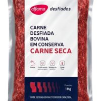 CARNE SECA DESFIADA ESTERILIZADA ALFAMA 1KG (UN)