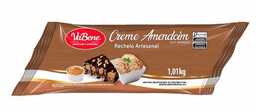 RECHEIO ARTESANAL CREME AMEDOIM 8X1.01KG VABENE (UN)